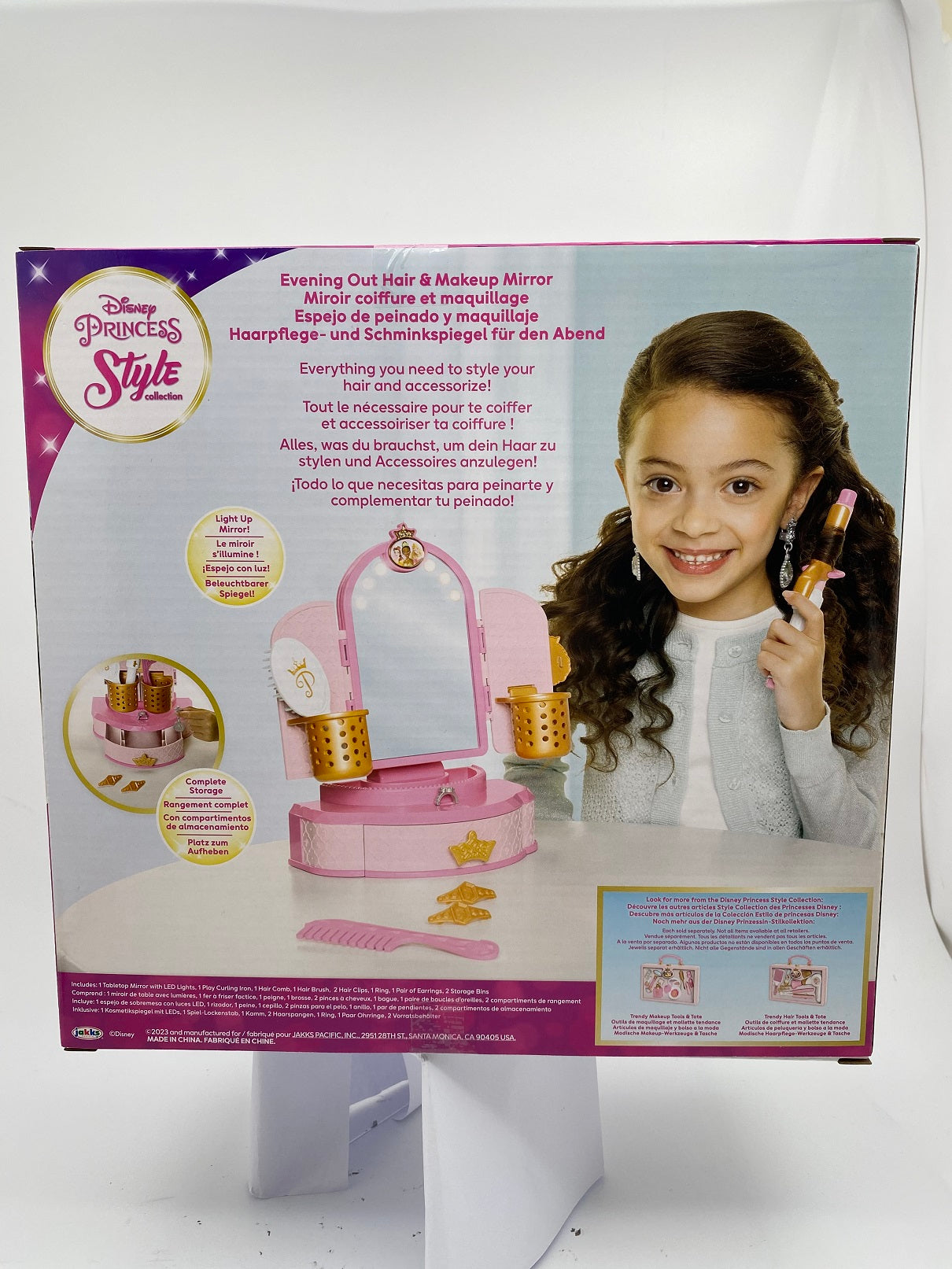 DPRINCESS STYLE HAIR&MAKEUP MIRROR B/O