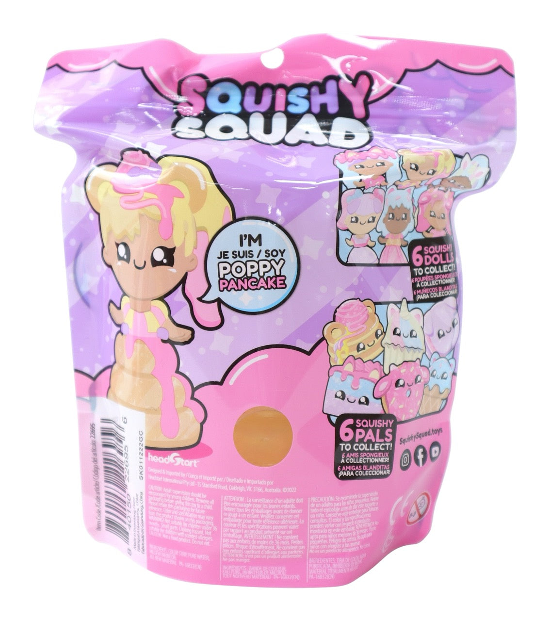 SQUISHY SQUAD DOLL SERIES CDU12 WOC