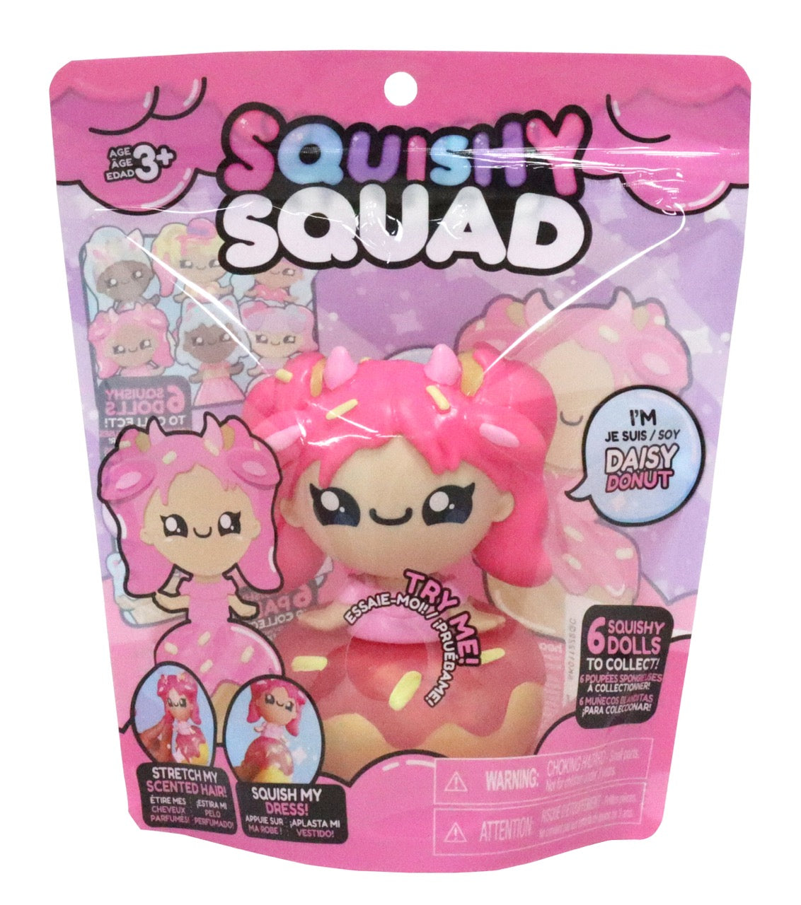SQUISHY SQUAD DOLL SERIES CDU12 WOC