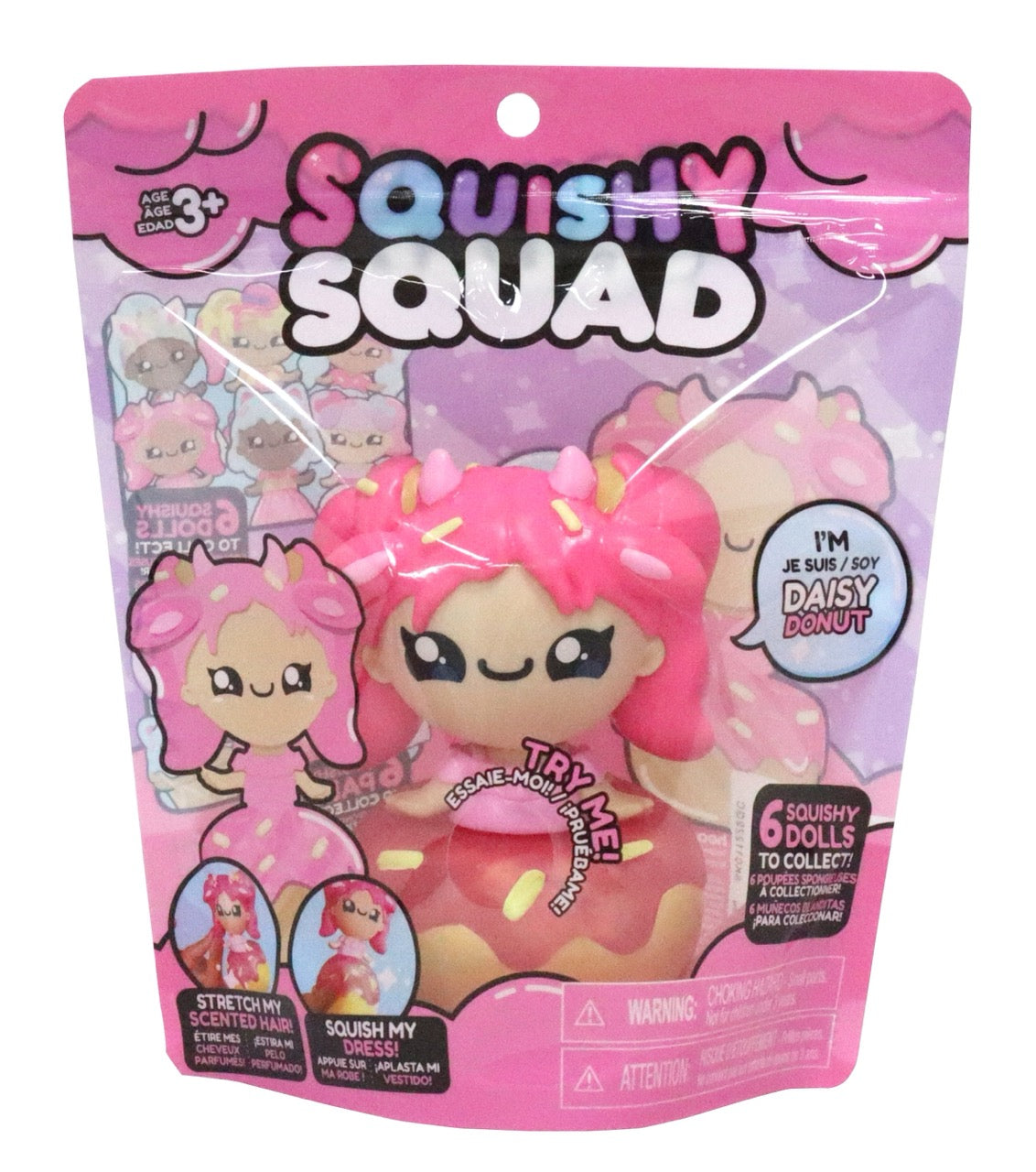 SQUISHY SQUAD DOLL SERIES CDU12 WOC