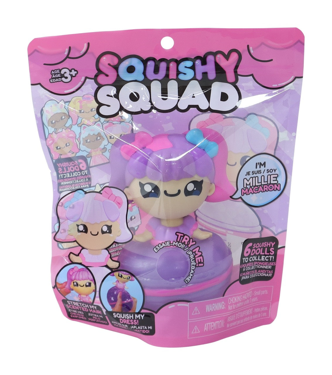 SQUISHY SQUAD DOLL SERIES CDU12 WOC