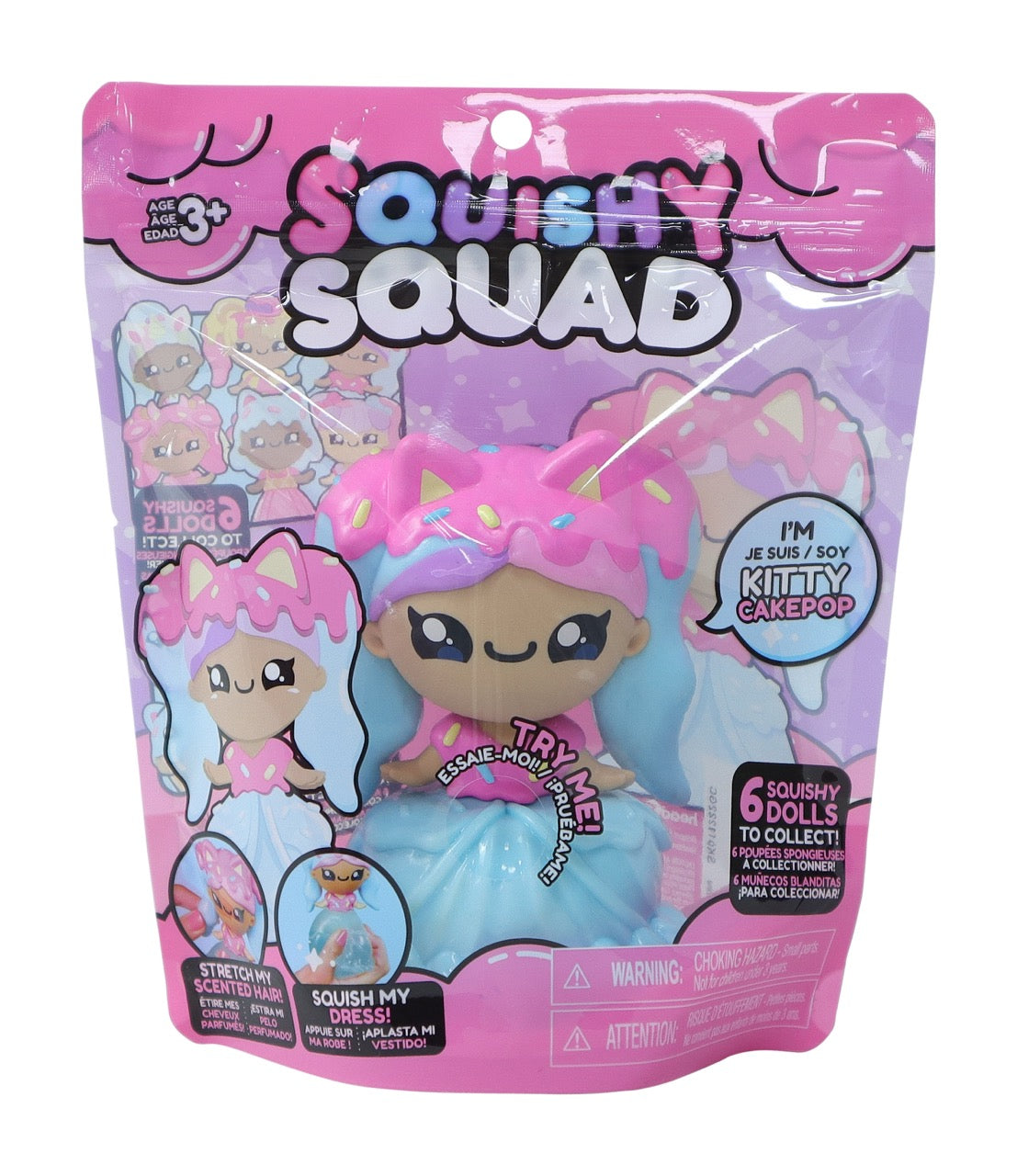 SQUISHY SQUAD DOLL SERIES CDU12 WOC