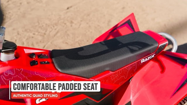 Razor Dirt Quad Red 13Km/Hr 8+