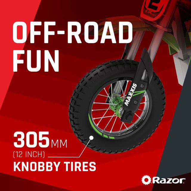 Razor Motorbike Dirt Rocket SX350 22Km/h