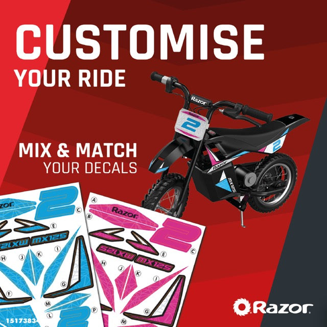 Razor Motorbike Dirt Rocket MX125 13km/h 7years+