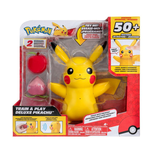 Pokemon Feature Deluxe Train&Play 4.5Inches B/O