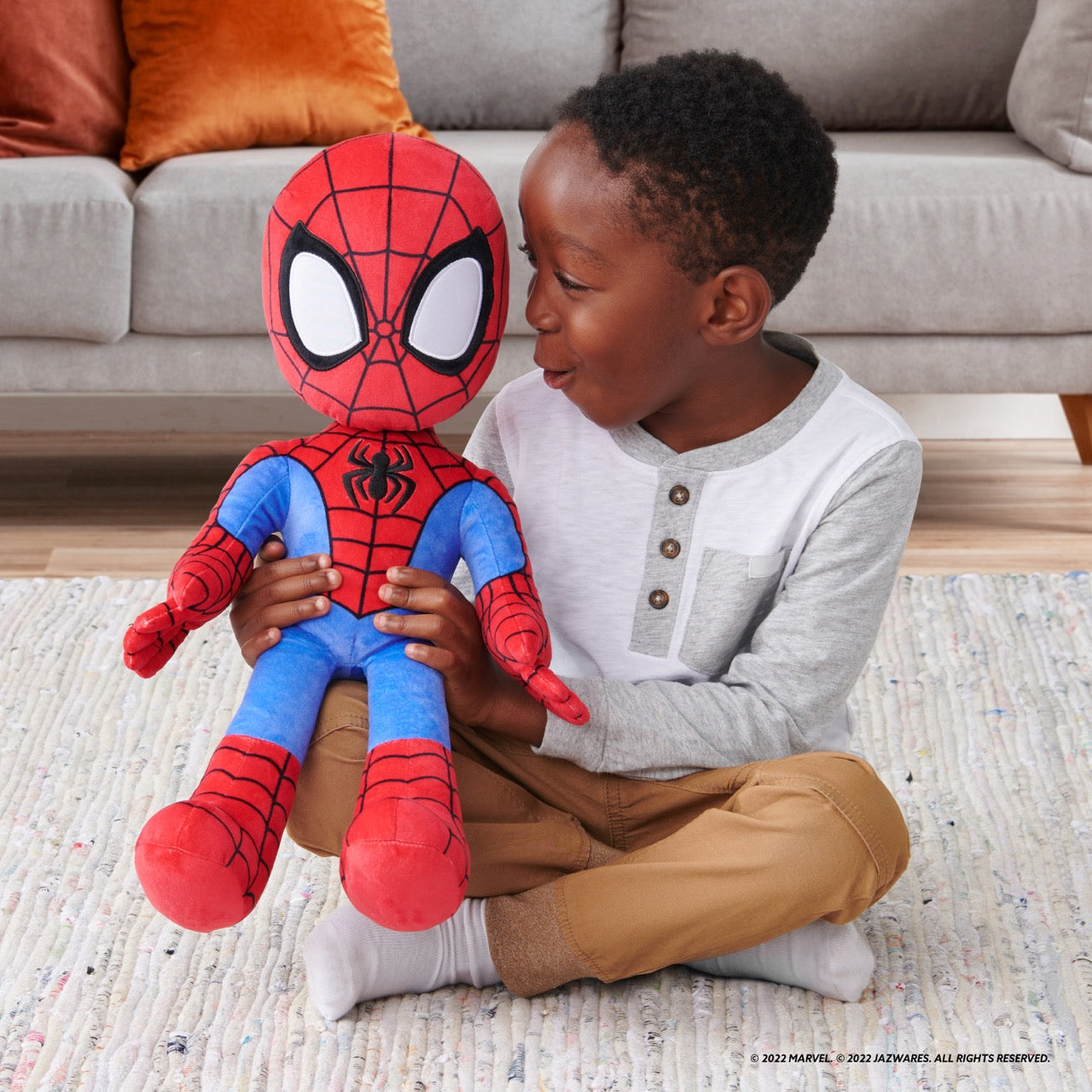 Spidey N Friends Plush Spidey L 19-Inch